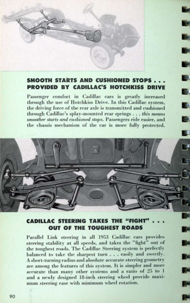 1953 Cadillac Salesmans Data Book Page 37